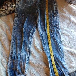 Poetry Lightweight Washed out Denim Jogger style pants Size M